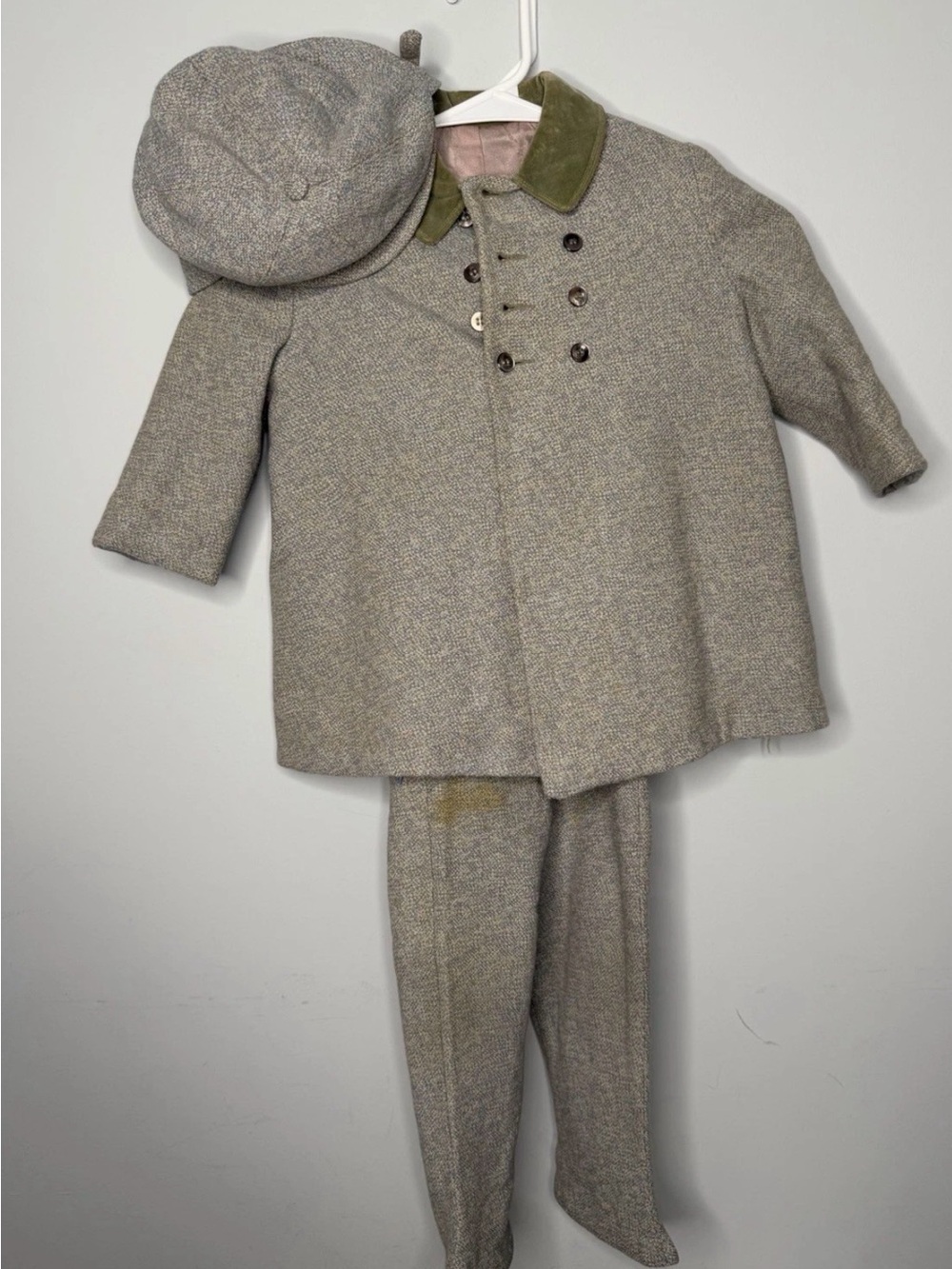 Children's Vintage Tweed outfit S J Buchman